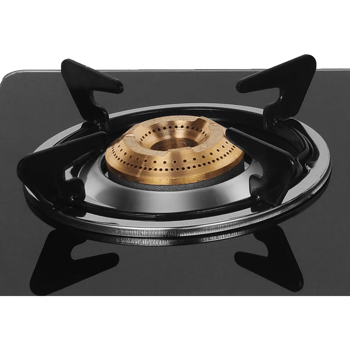 Pigeon Ayush 2 Burner Glass Gas Stove (Spill Proof, Black) - Image 6